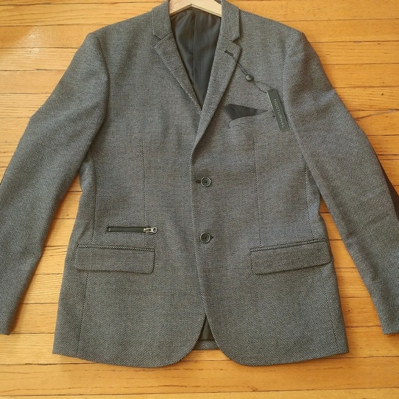 Mens Wool Blazer - Picture 4 of 4
